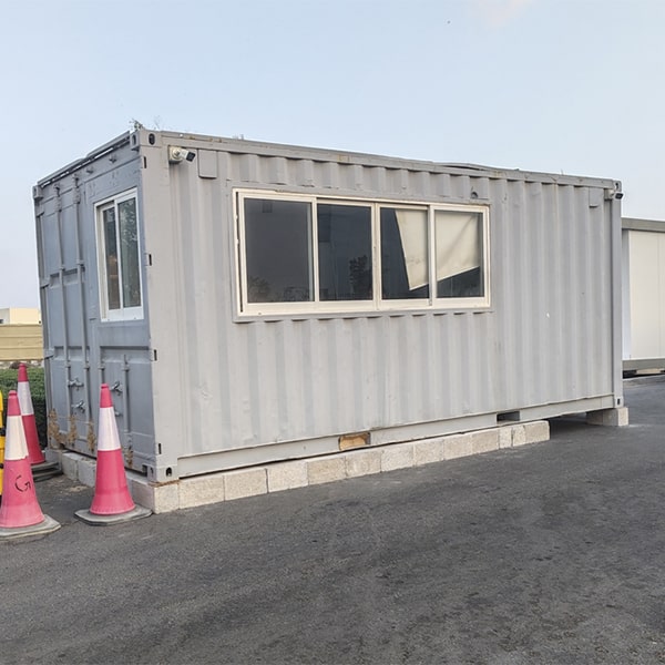 our portable classroom trailers come with security features such as locks and alarms